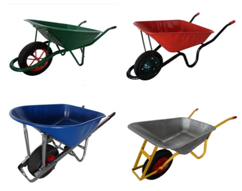گواهینامه CE Garden Machine Tools 0.6mm 5 Cuft Steel Wheel Barrow 1