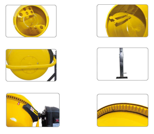 دستگاه میکسر بتن برقی CE 7.5HP ساخت و ساز متوسط 2
