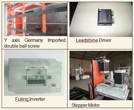 دستگاه مسیریاب چوب Leadshine Drive دستگاه حکاکی Cnc ارتفاع 300 میلی متر 2