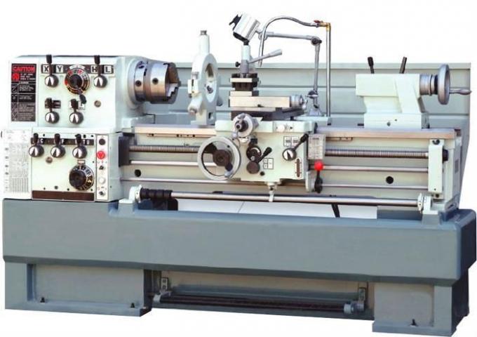C6241 CNC فلزی تراش 230 ولتی ساختار دوجداره فلزی نیمکتی 0