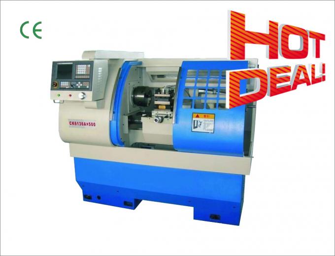 Ck6136 CNC فلزی تراش 360 میلی متر افقی Cnc دقیق تراش اتوماتیک 1