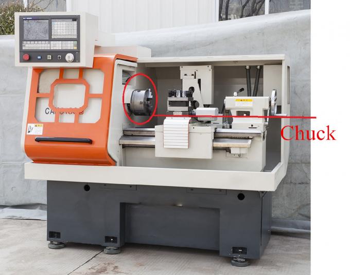تراش فلزی قابل برنامه ریزی 340 میلی متری تراشکاری سطح مخروطی Cnc 1