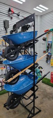 گواهینامه CE Garden Machine Tools 0.6mm 5 Cuft Steel Wheel Barrow