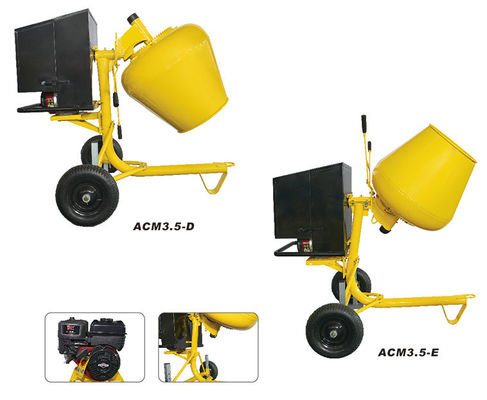 گواهینامه CE 150l میکسر سیمان میکسر سیمان برقی نارنجی