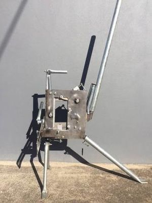 Building Garden Machine Tools Hand Push 45kg دستگاه برش آجر