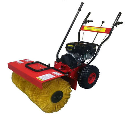 6.5 اسب بخار Snow Power Brush Sweeper Walk Behind Recoil Starter انعطاف پذیری بالا