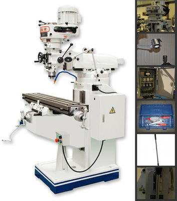 دستگاه فرز 3HP دستگاه فرز جهانی ISO 9001