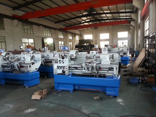 C6241 CNC فلزی تراش 230 ولتی ساختار دوجداره فلزی نیمکتی